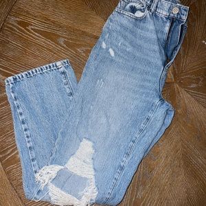 Garage straight leg jeans